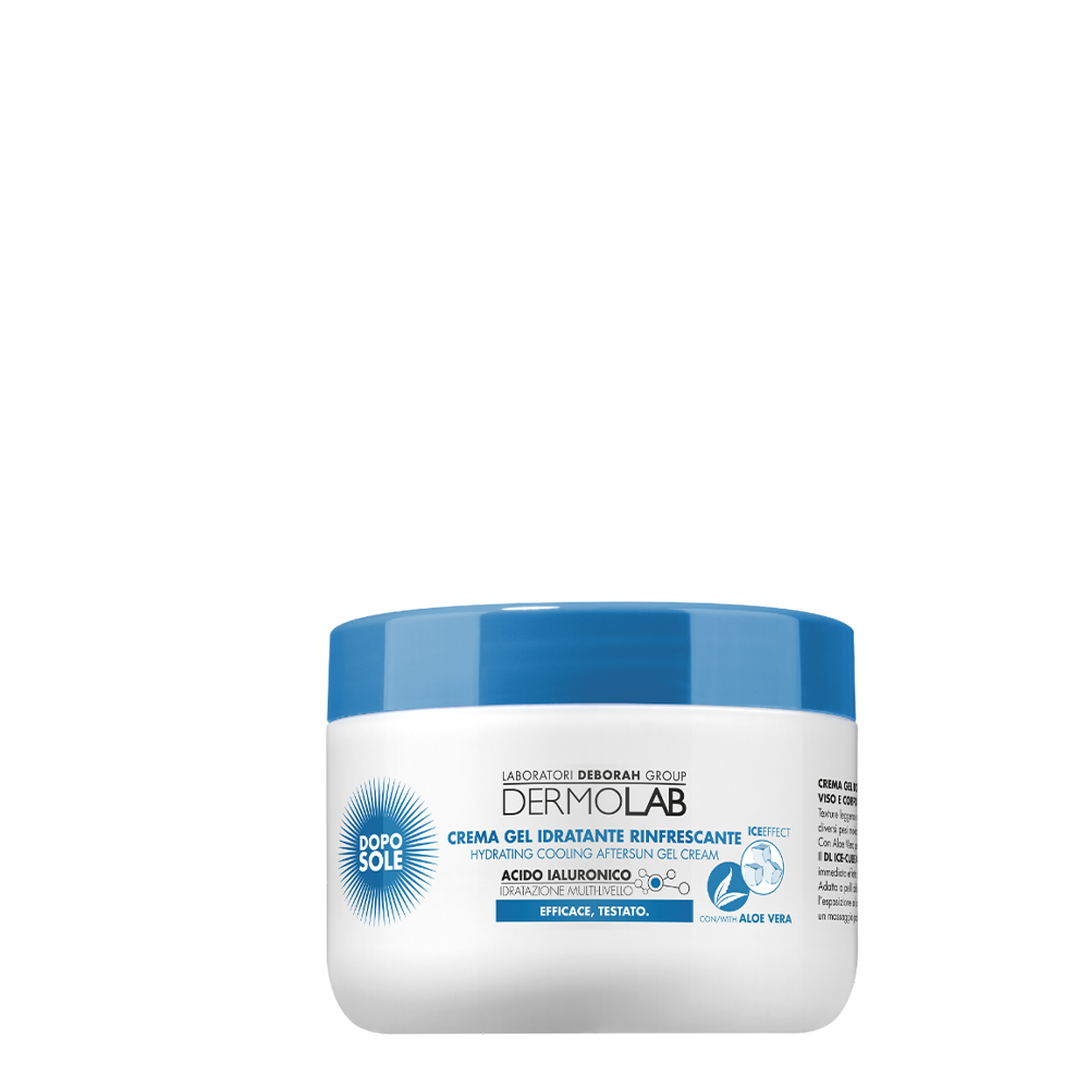 Crema gel doposole idratante e rinfrescante
