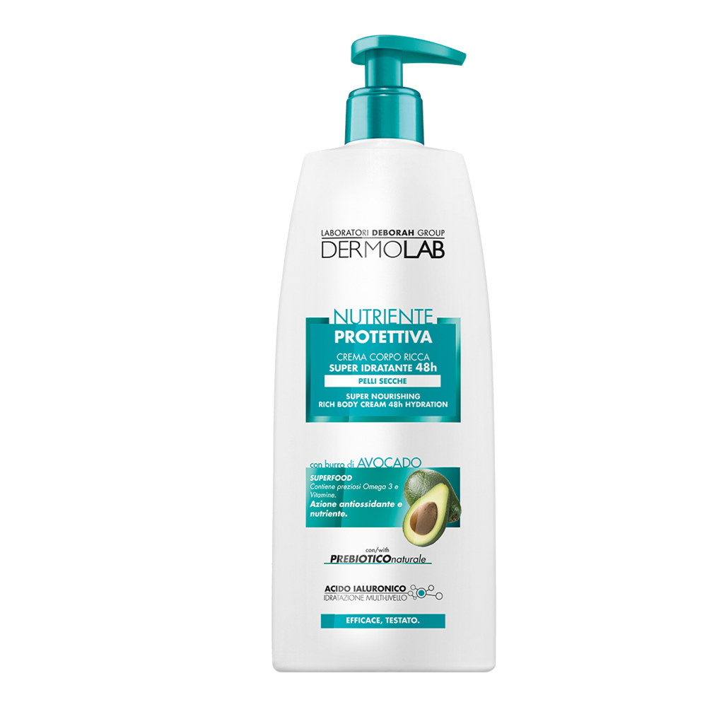 Crema corpo nutriente protettiva super idratante 48h
