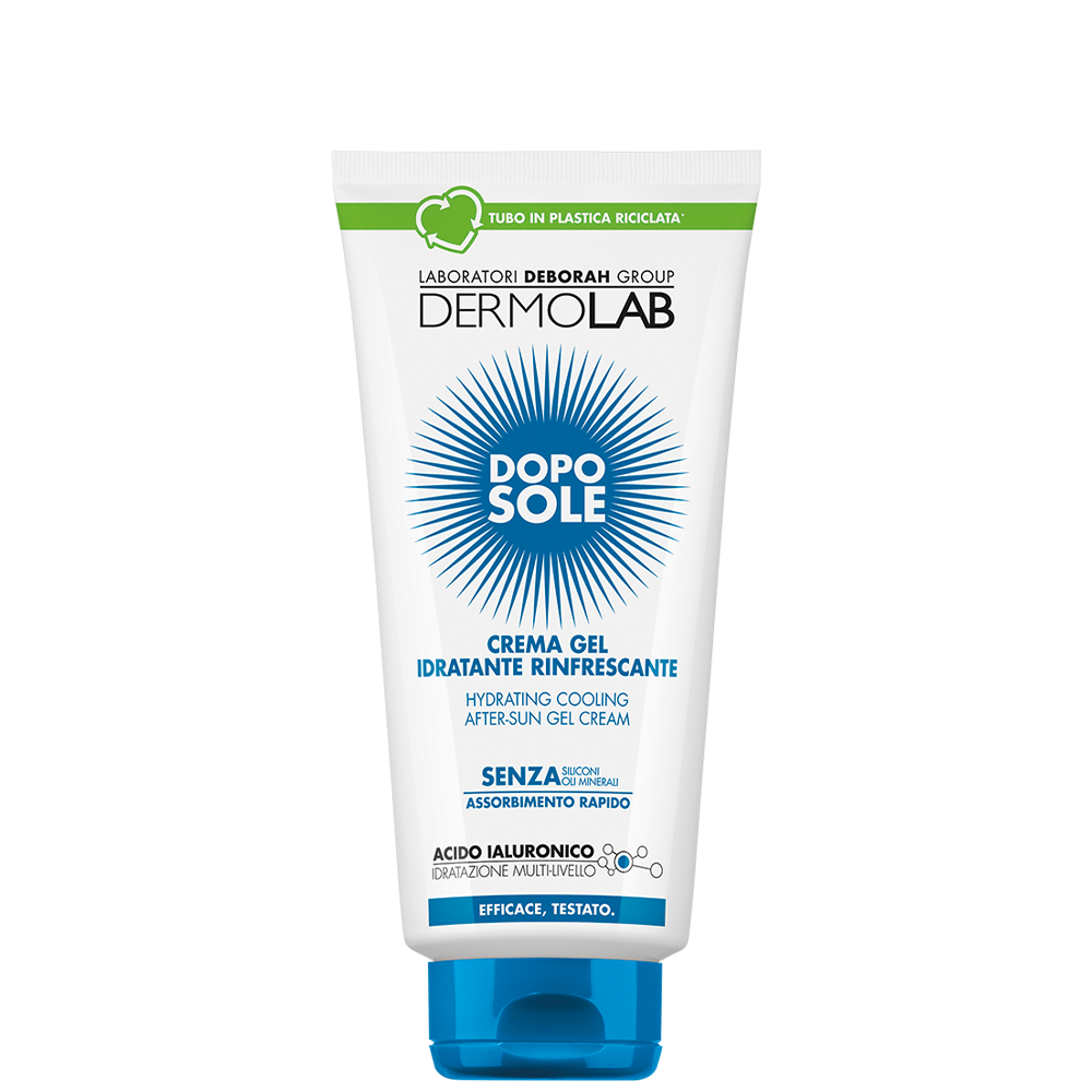Hydrating cooling aftersun gel cream face and body

